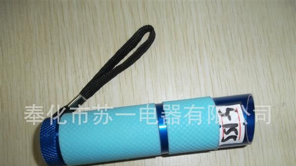 热销9LED手电筒 带开瓶器手电筒 荧光皮带手电筒 铝合金手电筒