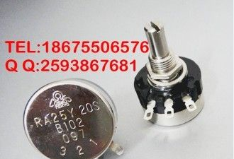 供应TOCOS RA25电位器 RA25 RA25单圈电位器 RA25线绕电位器
