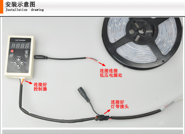 供应5050幻彩LED软灯条控制器，LED全彩软灯条控制器，控制器厂家，控制器价格，控制器批发