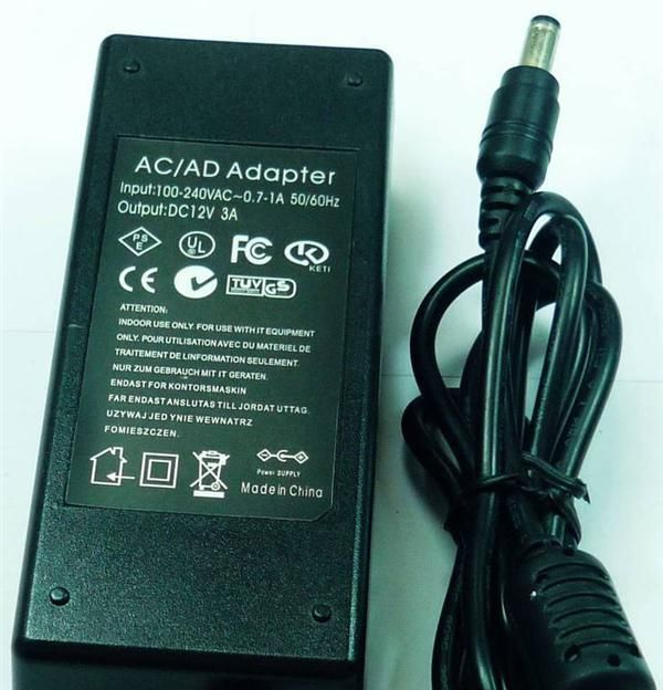 供应高品质12V3A灯条桌面式<font color=red>电源</font>适配器、<font 