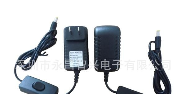 生产供应12V2A带开关<font color=red>电源</font>适配器