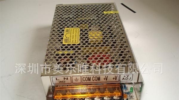 开关<font color=red>电源</font>200W 12V/24V铁壳<font col