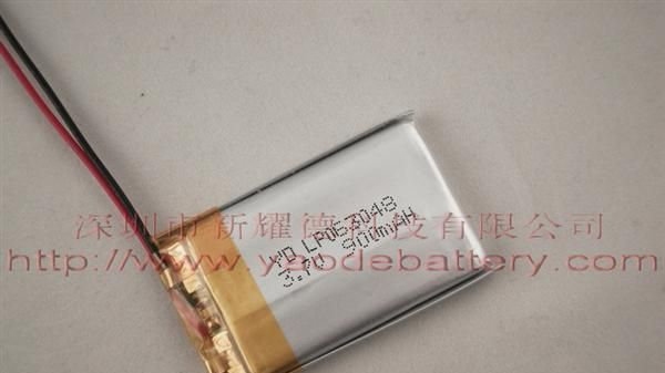 聚合物锂<font color=red>电池</font>3.7V1.3安(图)