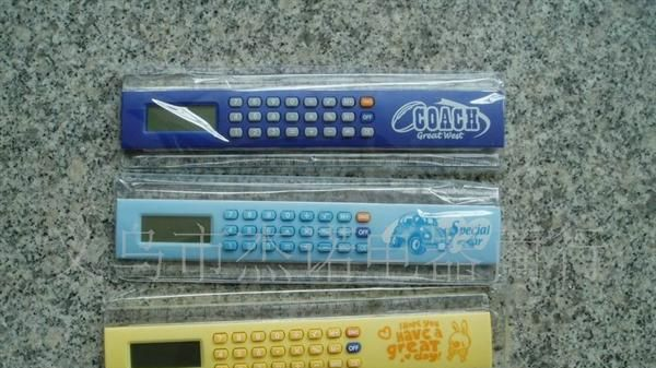 JS-132      20CM尺子计算器   礼品计算器   尺子计算器