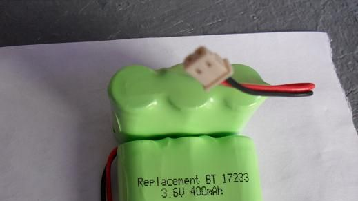 3.6V 无绳电话机<font color=red>充电电池</font>T2422