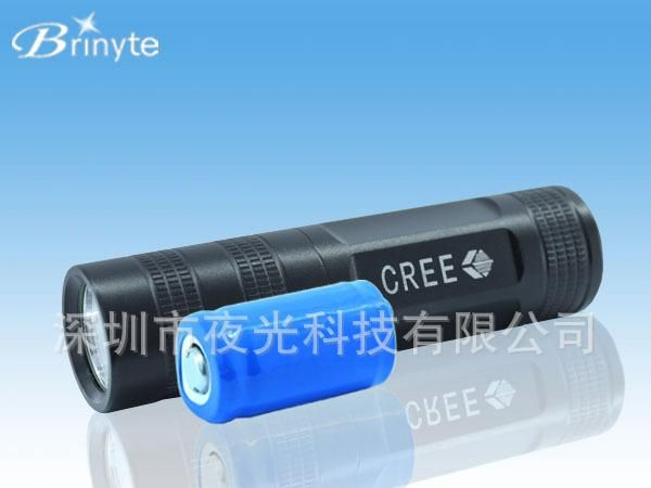 Brinyte 602C 美国进口CREE Q5 小巧 便携式手电筒