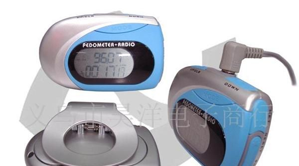 供应HY-338D计步器（多功能收音计步器）