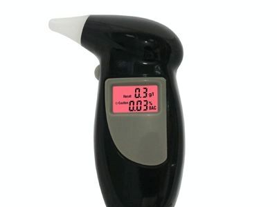 酒精测试仪酒精检测仪数字显示呼气型/红灯显示68S