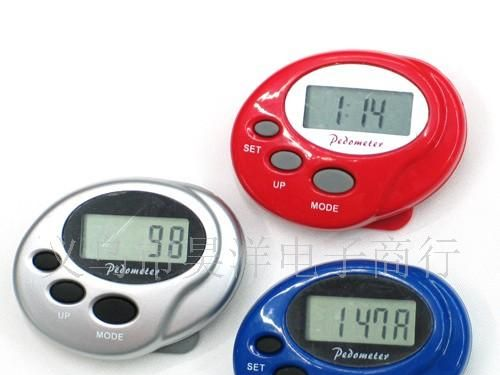 供应商务礼品-广告赠品-电子计步器(多功能电子计步器)