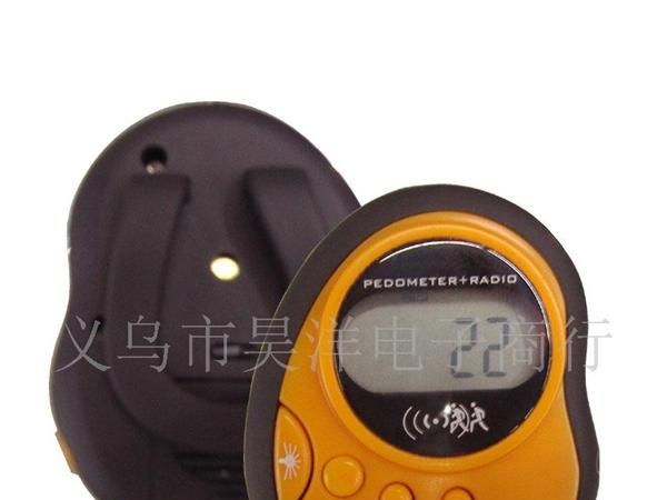 供应280A收音计步器(多功能收音计步器)(绿色健康礼品）