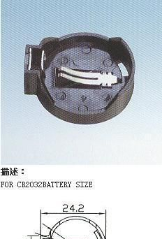 CR1220,CR2032<font color=red>电池</font>座 纽扣CR2450