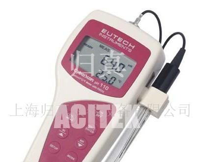 供应标准便携式pH测量仪器pH110