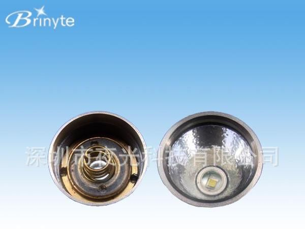 不锈钢小手电 Brinyte C3不锈钢 CREE Q5白光手电筒 超迷你
