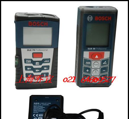 博世BOSCH GLM80充电式带背光 旋转屏幕激光测距仪80米<font color=red>角度
