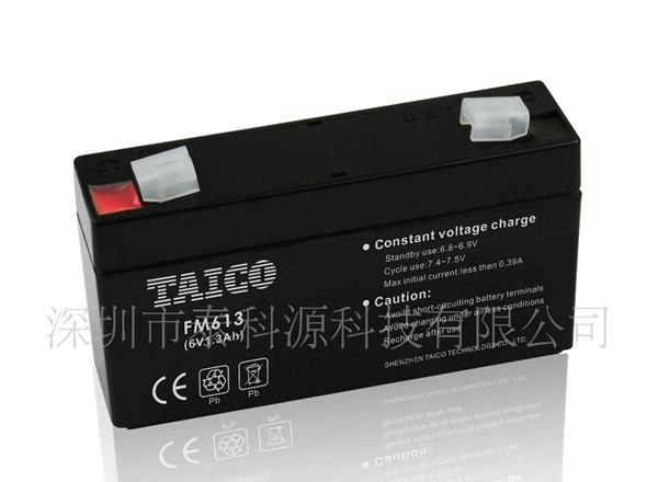 供应6V1.2AH <font color=red>铅酸</font>蓄<font color=re