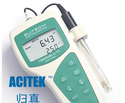 供应标准便携式pH测量仪器 pH11