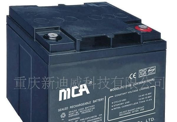 供应MCA锐牌FC12-38免维护蓄<font color=red>电池</font>,正规产品,原