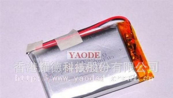 中山LED照明3.7V1800mAH聚合物锂<font color=red>电池</font>