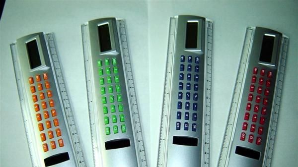 JS-9252   20CM尺子计算器   尺子计算器