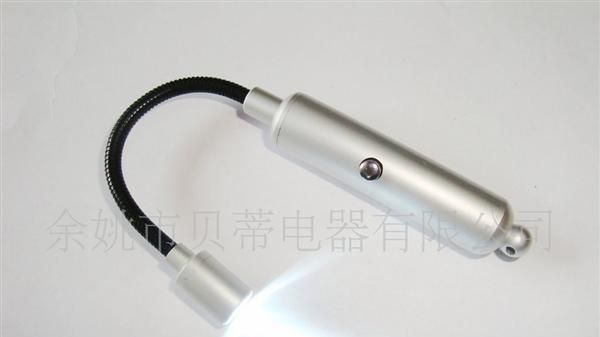 1LED软管铝合金礼品手电筒，LED软管工具灯