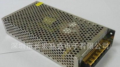 热息开关电源,S-200-24 (电源适配器) 铝壳电源系列/外露发光字