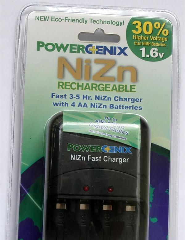 美国品牌POWERGENIX镍锌<font color=red>充电电池</font>原装智能<fo