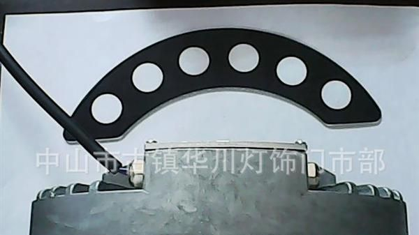 厂家供应LED大功率7W可内置电源瓦楞灯 瓦片灯压铸铝外壳 直径210