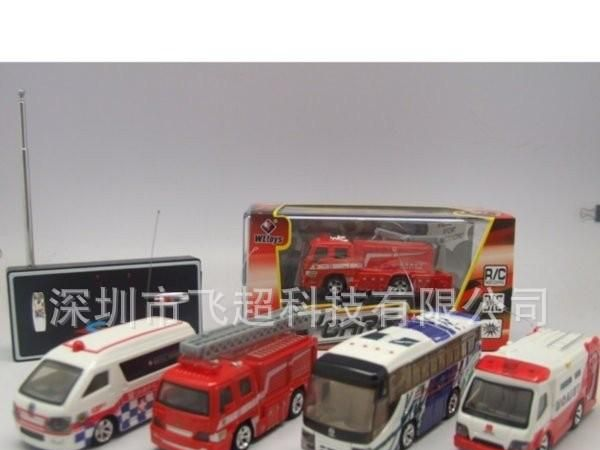 伟力5020 <font color=red>充电</font>无线遥控车 救火车/消防车/儿童玩具