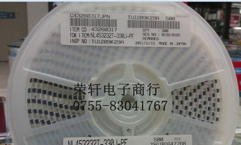 供应TDK电感NL453232T-330J-PF
