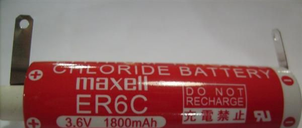 全新原装万胜Maxell ER6C<font color=red>锂电池</font>带焊脚 万胜<