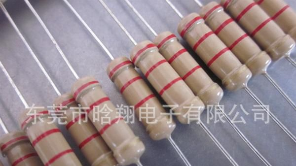 厂家供应碳膜高品质环保铜线编带,成型,散装CF/CR 2W电阻