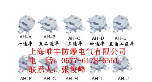 供应防爆三通接线盒|AH-G3/4 防爆分线盒批发