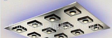 供应绿色节能新款<font color=red>led</font>水晶平板吸顶灯