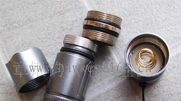 〖公司〗供应－式大功率 LED 铝合金手电筒18650小直外壳