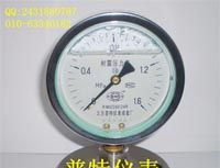 供应普特YTN100-150法兰隔膜耐震压力表