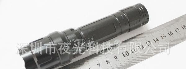小太阳手电筒 Brinyte TA01A黑色带夹子 CREE t6白光手电筒