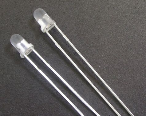 LED发光二极管3MM乳白色白光