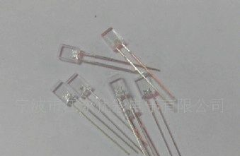 供应2*5*7白发红长脚高亮LED指示灯发光二极管 灯管