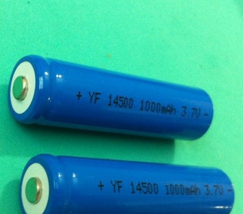 14500锂<font color=red>电池</font> 5号AA 3.7V 1000毫安时<