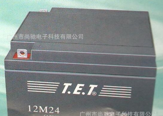供应T.E.T 12M24 12V24AH直流屏电柜/UPS电源/船舶设备用蓄<font color