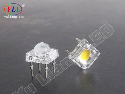 供应食人鱼LED（5MM食人鱼LED白光,6000-7000K,7-8LM）