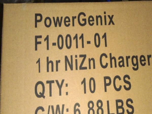 10只箱装Powergenix镍锌<font color=red>充电电池</font>5号1.6V
