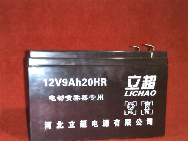 厂家供应蓄电池12V9Ah20HR（电动喷雾器专用）立超铅酸蓄电池