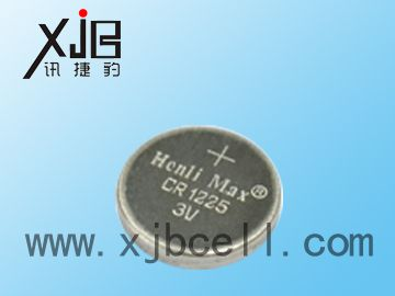 供应CR1225 IC专用纽扣电池 CR1225线路板后背电源