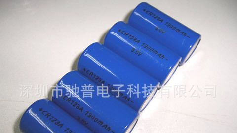 供应CR123A 1500mah<font color=red>锂电池</font>
