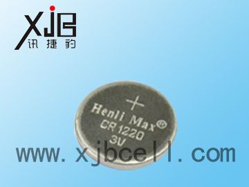 供应CR1220锂锰扣式电池 CR1220玩具礼品电池