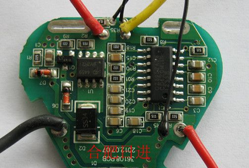 3串电动工具带温度传感器<font color=red>锂</font>离子<font color=