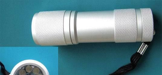 JS-6322   9灯3节套<font color=red>LED</font>灯   手电筒