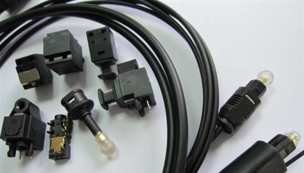 供应音频光纤插座，音频光纤发射端子