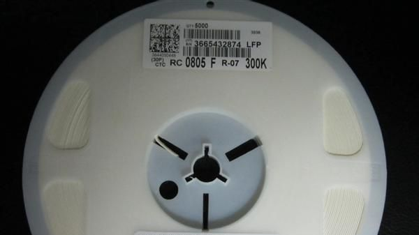 库存主营国巨贴片电阻器RC0805FR-07300KL大量现货